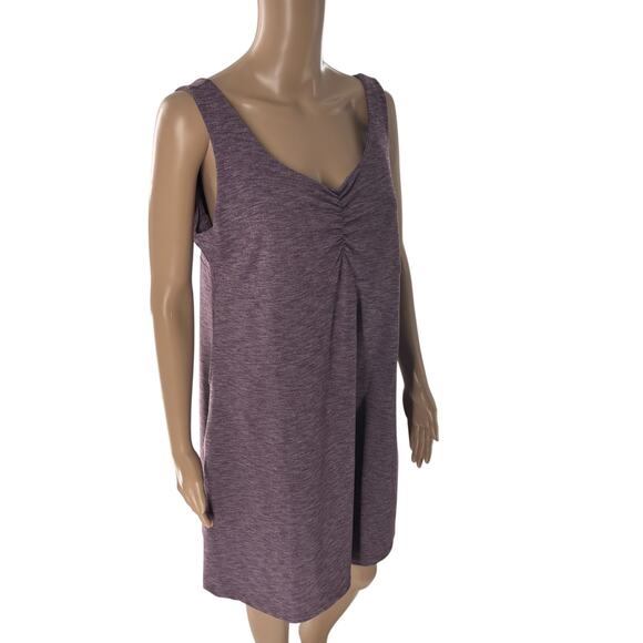 Kuhl Barberry Purple Marled Harmony Active Tank Dress - Picture 6 of 12